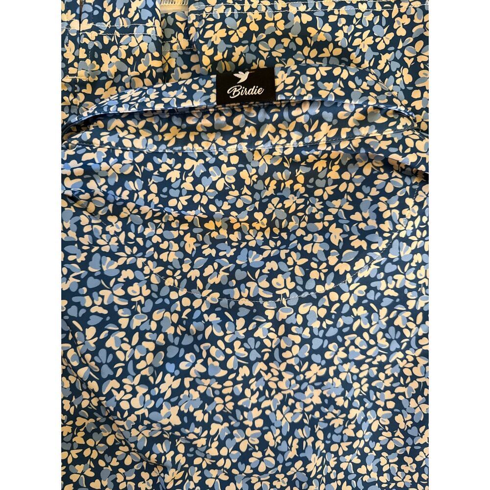 BIRDIE THREADS GOLF POLO SHIRT - floral , size XXL - Picture 3 of 4